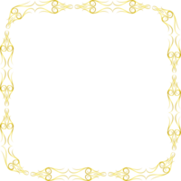 Gold Ornament Crop-out png