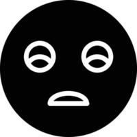 Frown Vector Icon Design