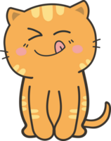 personnage de dessin animé de chat png