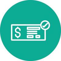 Money Check Alt Vector Icon Design