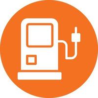 Gas Pump Vector Icon Design