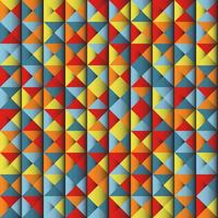 Illustration of Colorful Geometrical Abstract Background. vector