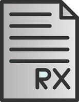 File Prescription Vector Icon Design