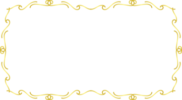 oro ornamento ritagliare png