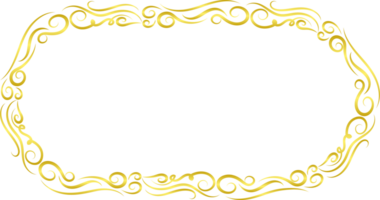 Gold Ornament Crop-out png