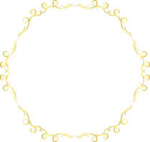 oro ornamento ritagliare png