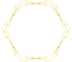 oro ornamento ritagliare png