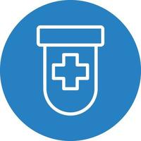 Prescription Bottle Alt Vector Icon Design