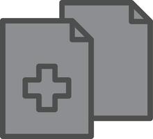 File Medical Alt Vector Icon Design