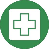 diseño de icono de vector de símbolo de hospital