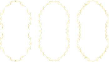 oro ornamento ritagliare png