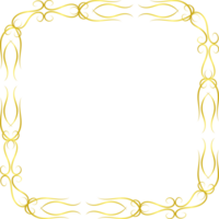 recorte de enfeite de ouro png