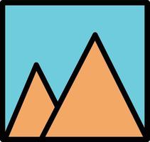 Mountain Vector Icon Design