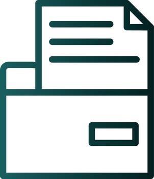 Folder Open Vector Icon Design