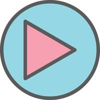 Play Circle Vector Icon Design