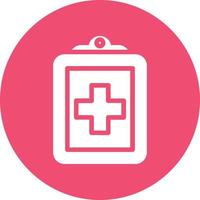 Notes Medical Vector Icon Design
