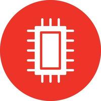 Microchip Vector Icon Design