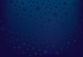 Winter background with falling snow and snowflakes. Merry Christmas and Happy New Year background. Vector illustration.