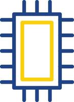 Microchip Vector Icon Design
