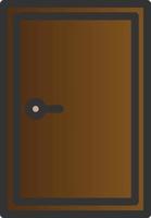 Door Closed Vector Icon Design