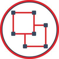 Object Ungroup Vector Icon Design