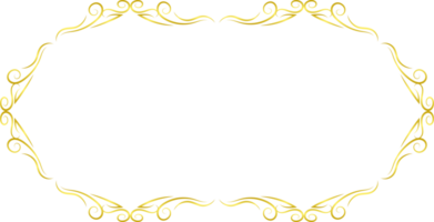 oro ornamento ritagliare png