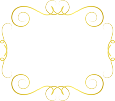 oro ornamento ritagliare png