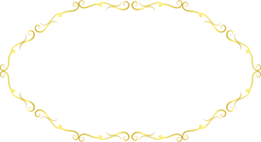 oro ornamento ritagliare png