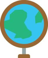 Globe Europe Vector Icon Design