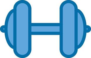 Dumbbell Vector Icon Design