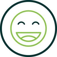 Grin Tongue Vector Icon Design