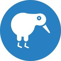 Kiwi Bird Vector Icon Design