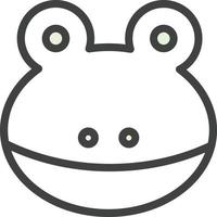 Frog Vector Icon Design