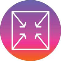 Compress Arrows Alt Vector Icon Design