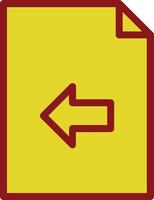 File Import Vector Icon Design