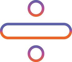 Divide Vector Icon Design