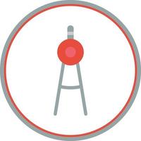 Drafting Compass Vector Icon Design
