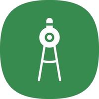 Drafting Compass Vector Icon Design