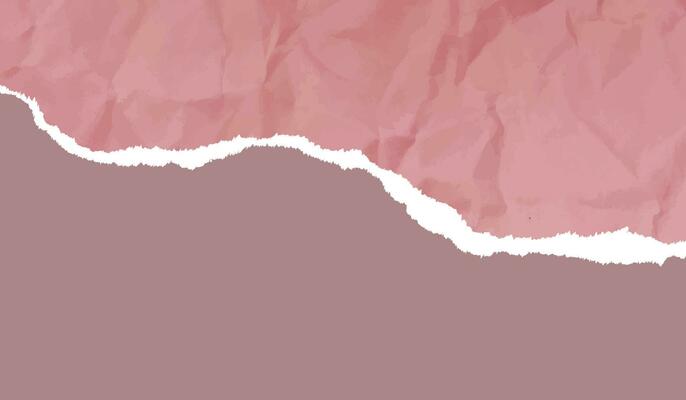Editable torn paper design