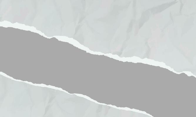 Editable torn paper design