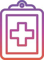 Notes Medical Vector Icon Design