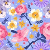 Blossom Flower Pattern vector