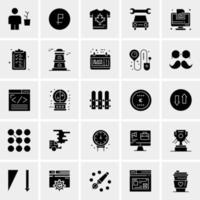 25 Universal Business Icons Vector Creative Icon Illustration to use in web and Mobile Related project
