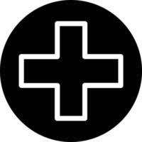 Plus Circle Vector Icon Design
