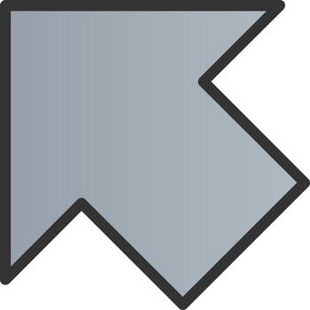 Mouse Pointer Vector Icon Design