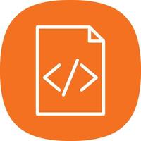 File Code Vector Icon Design