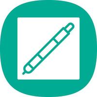 Pen Square Vector Icon Design