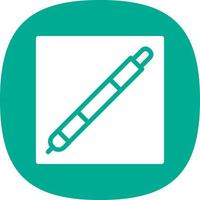 Pen Square Vector Icon Design