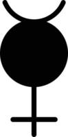 Mercury Vector Icon Design