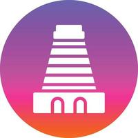 Gopuram Vector Icon Design